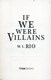 If We Were Villains P/B by M. L. Rio