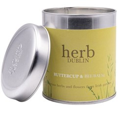 HERB DUBLIN BUTTERCUP AND BEE BALM-TIN CANDLE