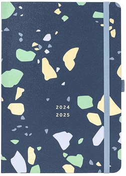 Busy B Mid-Year Day a Page Diary - Terrazzo