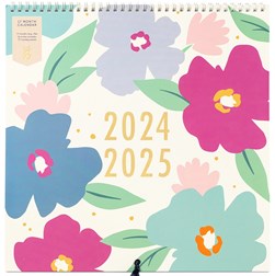 Busy B 17 Month Calendar - Floral