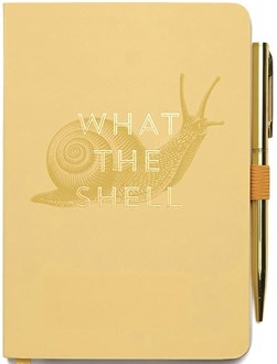 DW Vintage Sass Notebook with Pen - What The Shell