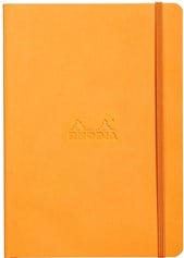 Rhodia Softcover A5 Dotted Notebook Orange