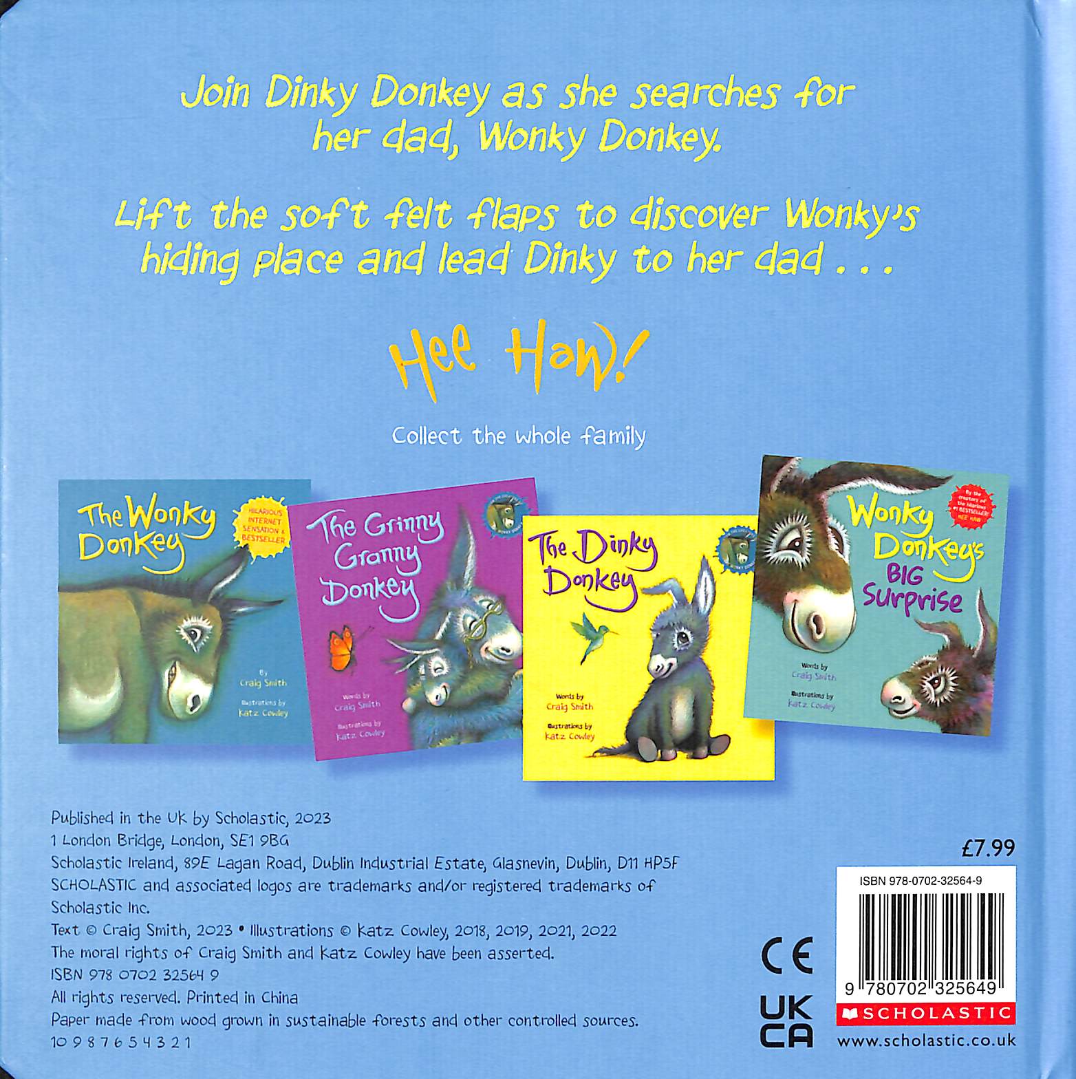 Scholastic: The Wonky Donkey Sound Book (Board Book)