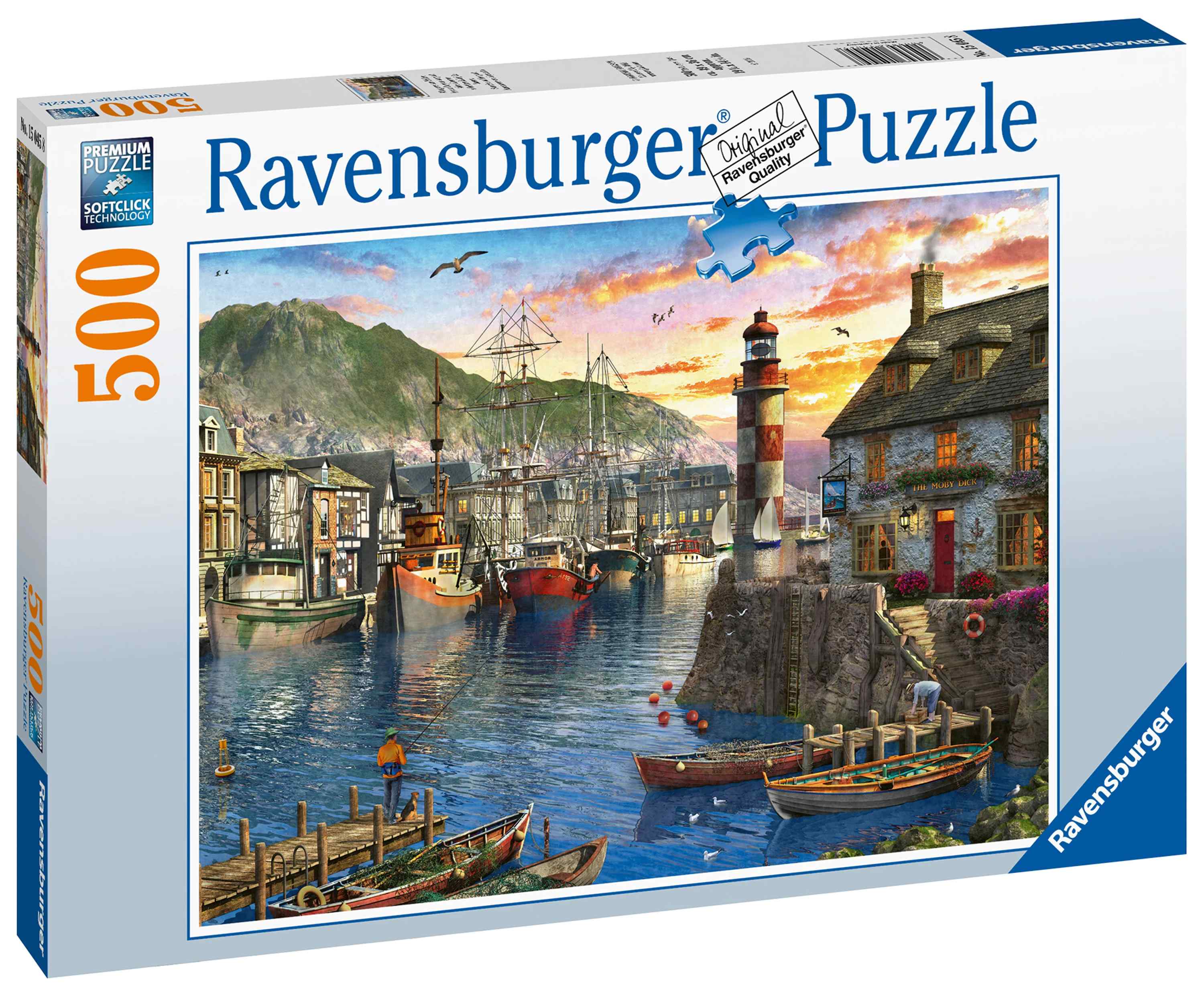 Ravensburger Sunrise at the Port 500 piece Jigsaw Puzzle