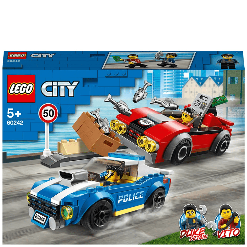 lego city duke detain police car