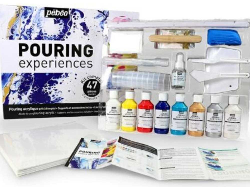 Pebeo : Pouring Experiences : Acrylic Paint Sets - Acrylic Sets