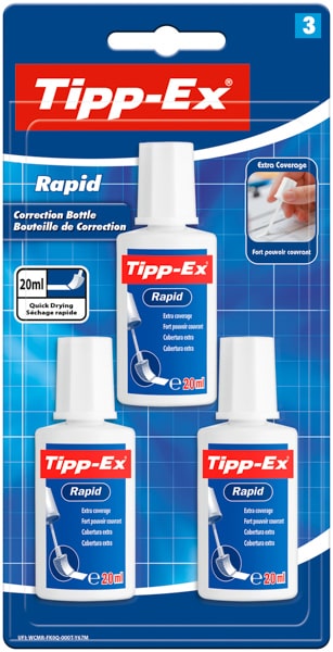 Tipp-Ex Shake & Squeeze BL3, Adhesives & Corrections, School Essentials