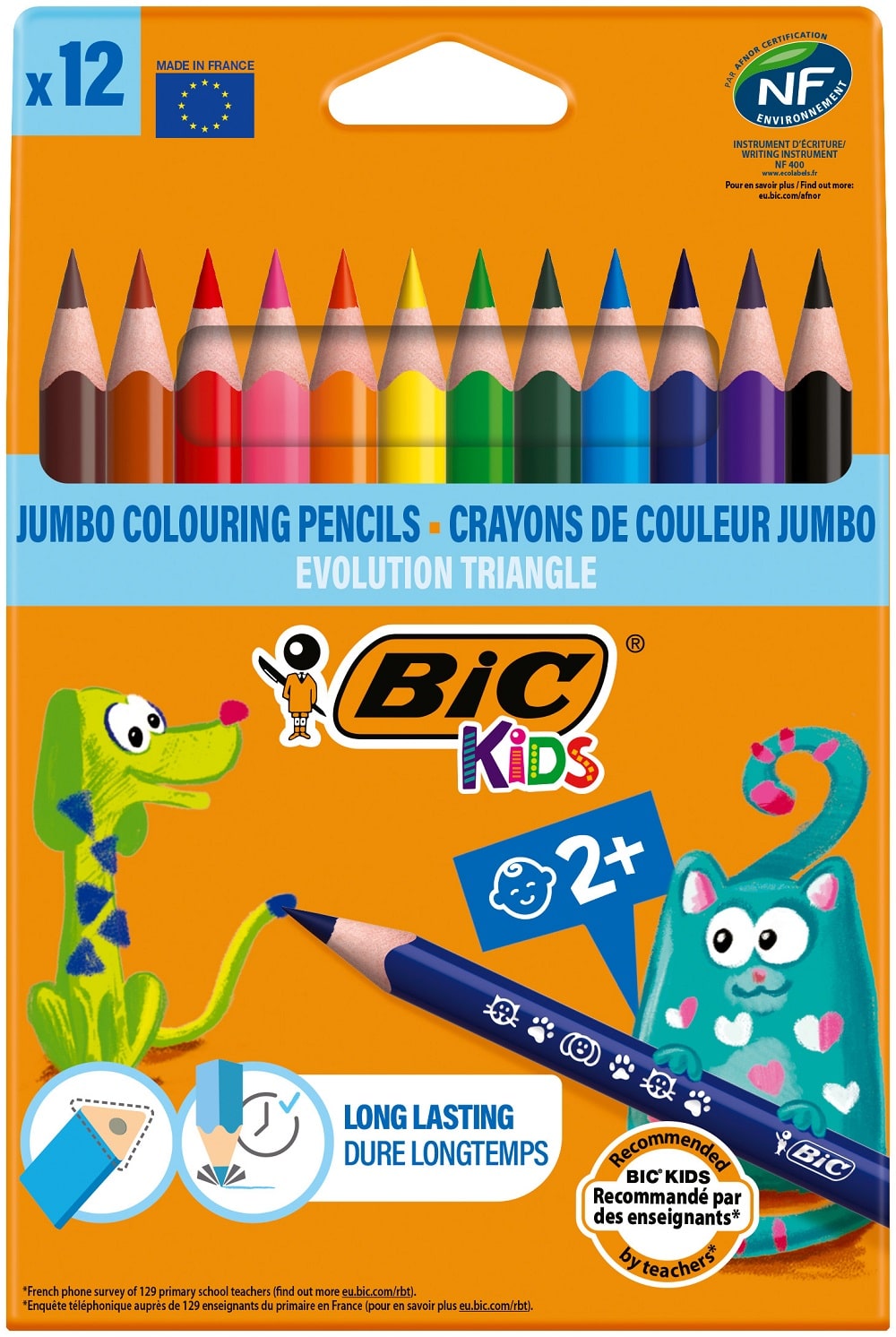 BIC Intensity Colouring Pencils, Wallet of 24