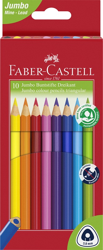 Colour Grip colour pencil, cardboard wallet of 36