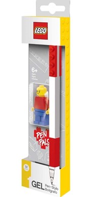 Lego Red Gel Pen with Minifigure